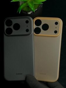 KZDOO Air Skin High Quality Mate Paper Back Case for iPhone 17 Pro