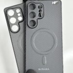 Premium Texture Carbon Look MagSafe Back Case For Samsung Galaxy S25 Ultra