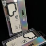 NJOYNY Color Border Acrylic Back Case For Samsung Galaxy S25 Ultra | Galaxy S25 Ultra Covers