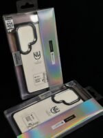 NJOYNY Color Border Acrylic Back Case For Samsung Galaxy S25 Ultra | Galaxy S25 Ultra Covers