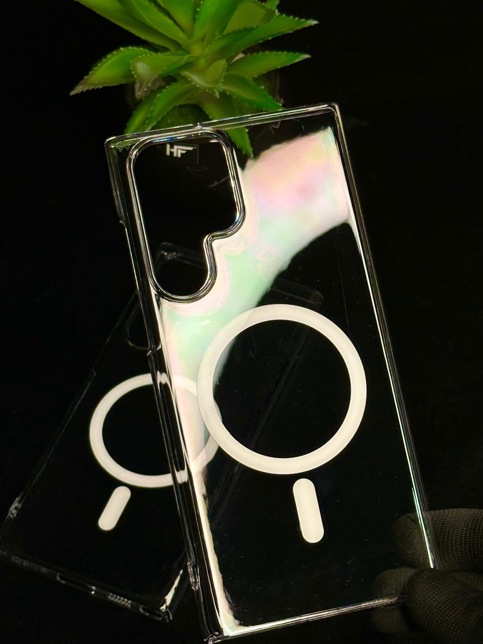 Transparent MagSafe Crystal Clear Case For Samsung Galaxy S22 Ultra