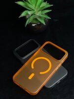 Classic Ultra Thin Magnetic Magsafe Matt Paper Back Case For iPhone 17 Pro Max Best Price in Pakistan