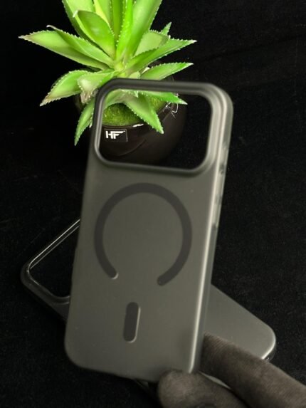 Classic Ultra Thin Magnetic Magsafe Matt Paper Back Case For iPhone 17 Pro Best Price in Pakistan